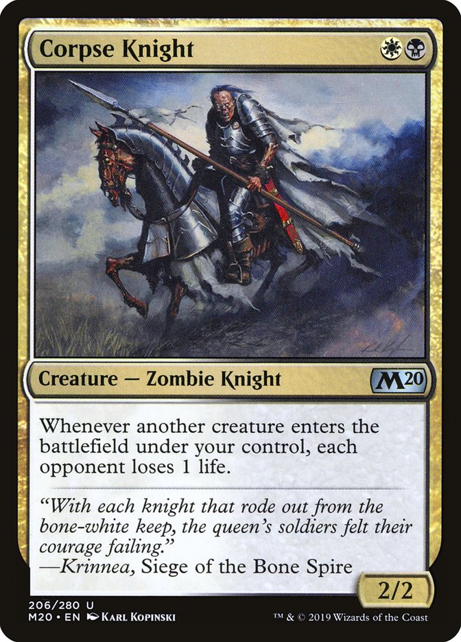 Corpse Knight [Core Set 2020] | Rook's Games and More