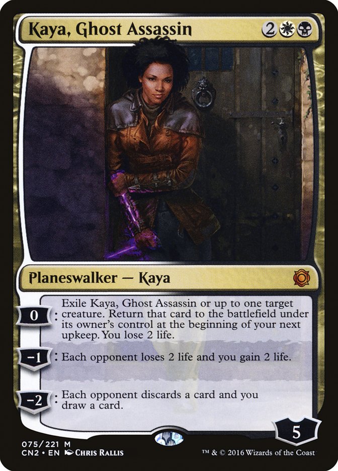 Kaya, Ghost Assassin (075/221) [Conspiracy: Take the Crown] | Rook's Games and More