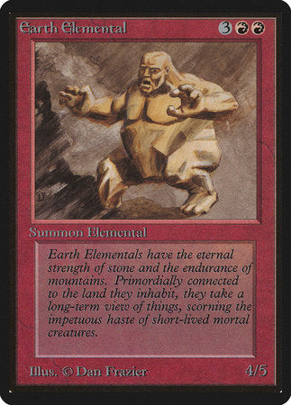 Earth Elemental [Limited Edition Beta] | Rook's Games and More