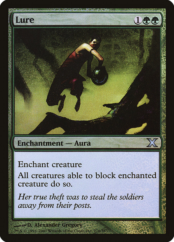 Lure (Premium Foil) [Tenth Edition] | Rook's Games and More
