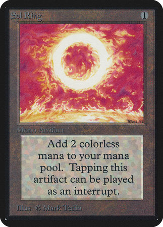 Sol Ring [Limited Edition Alpha] | Rook's Games and More