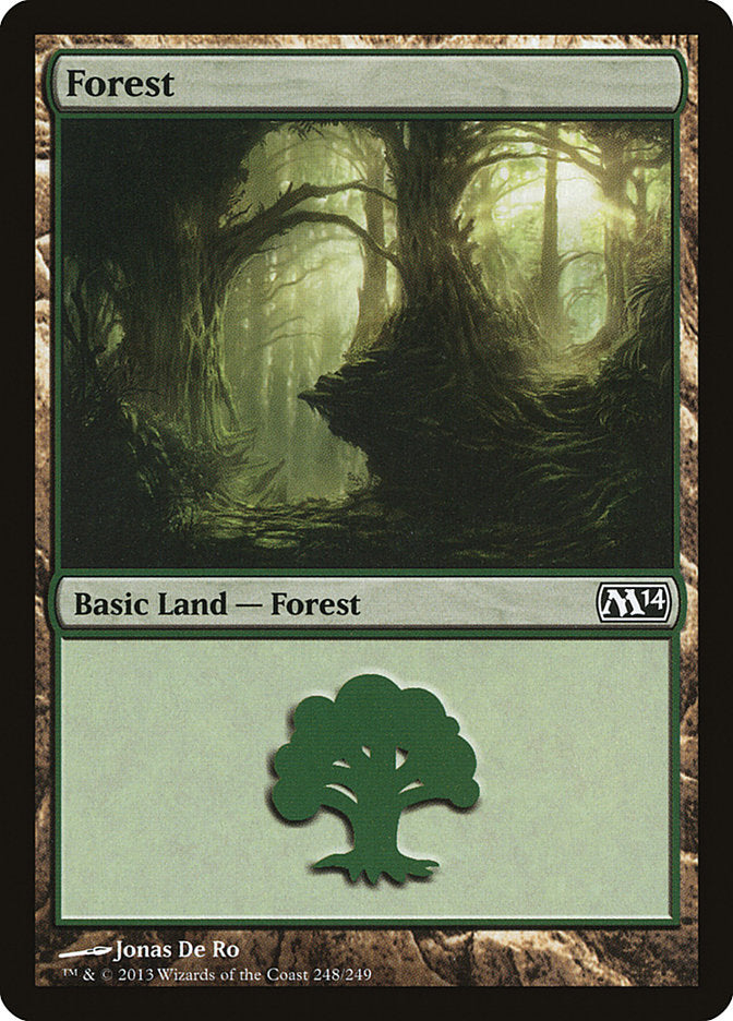 Forest (248) [Magic 2014] | Rook's Games and More