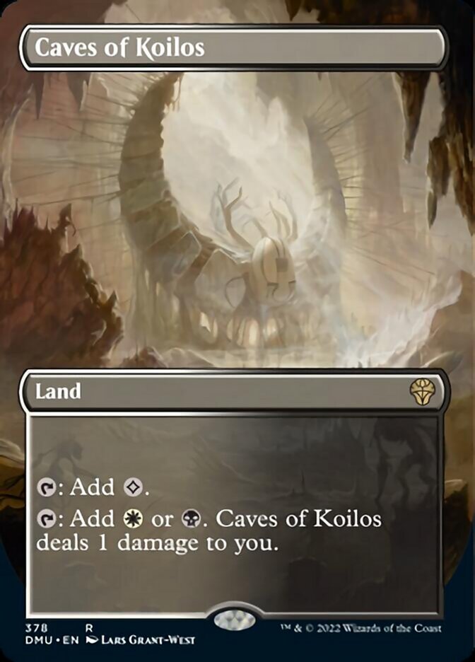 Caves of Koilos (Borderless Alternate Art) [Dominaria United] | Rook's Games and More