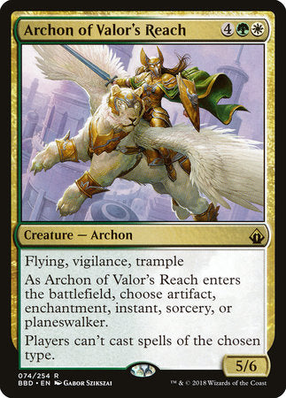 Archon of Valor's Reach [Battlebond] | Rook's Games and More