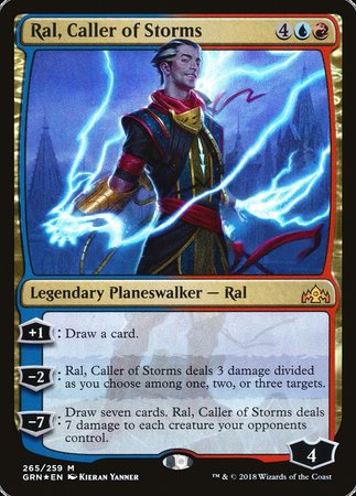 Ral, Caller of Storms [Guilds of Ravnica] | Rook's Games and More