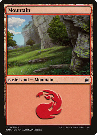 Mountain (308) [Commander Anthology] | Rook's Games and More