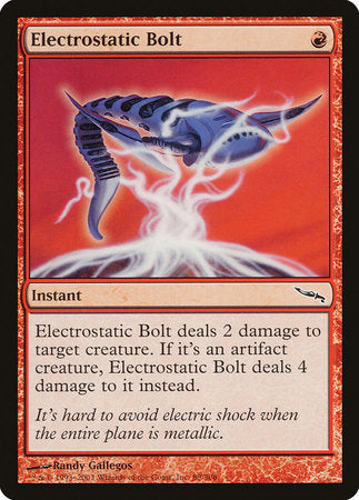 Electrostatic Bolt [Mirrodin] | Rook's Games and More