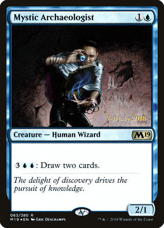 Mystic Archaeologist [Core Set 2019 Promos] | Rook's Games and More