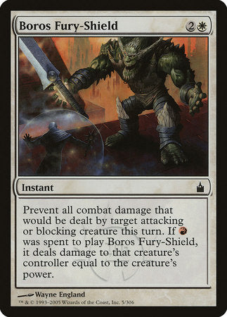 Boros Fury-Shield [Ravnica: City of Guilds] | Rook's Games and More