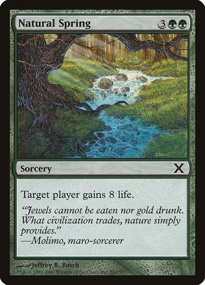 Natural Spring [Tenth Edition] | Rook's Games and More