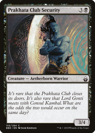 Prakhata Club Security [Battlebond] | Rook's Games and More