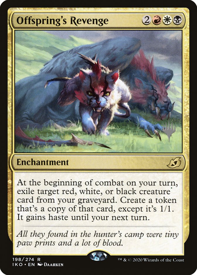 Offspring's Revenge (Promo Pack) [Ikoria: Lair of Behemoths Promos] | Rook's Games and More