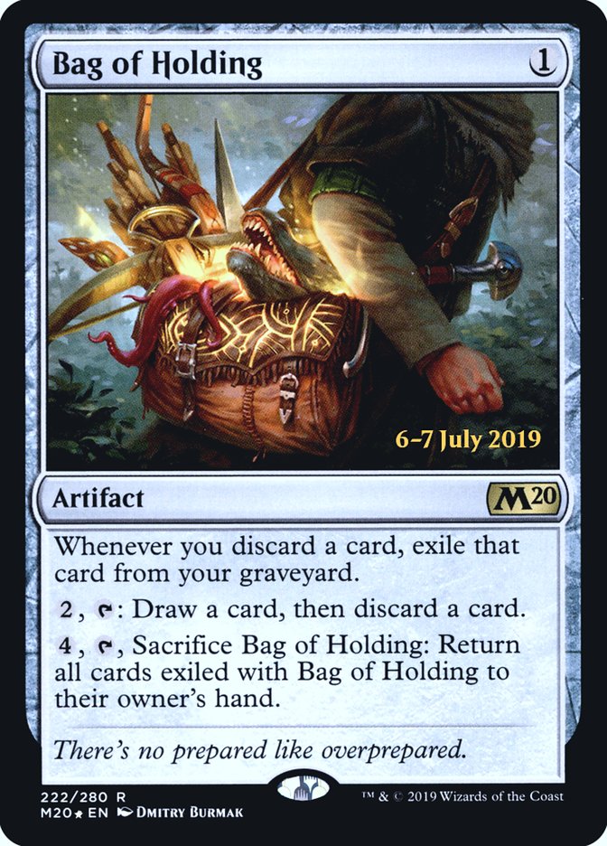 Bag of Holding  [Core Set 2020 Prerelease Promos] | Rook's Games and More