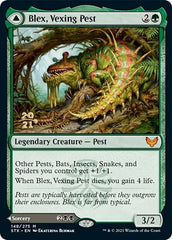 Blex, Vexing Pest // Search for Blex [Strixhaven: School of Mages Prerelease Promos]