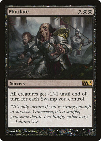 Mutilate [Magic 2013] | Rook's Games and More