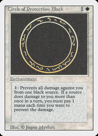 Circle of Protection: Black [Revised Edition] | Rook's Games and More