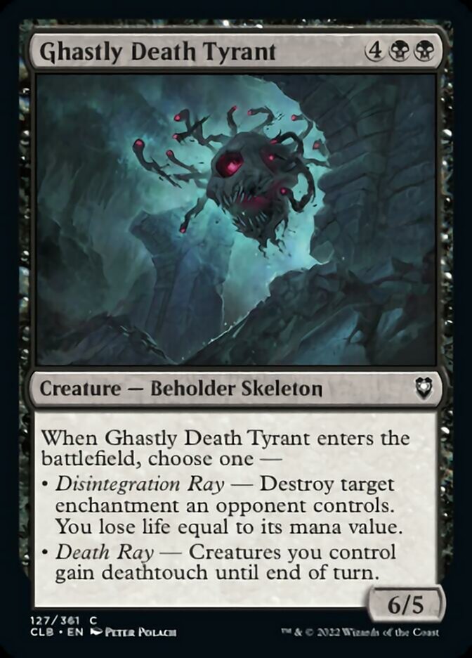 Ghastly Death Tyrant [Commander Legends: Battle for Baldur's Gate] | Rook's Games and More