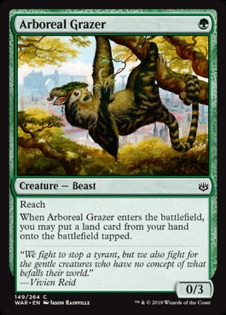 Arboreal Grazer [War of the Spark] | Rook's Games and More