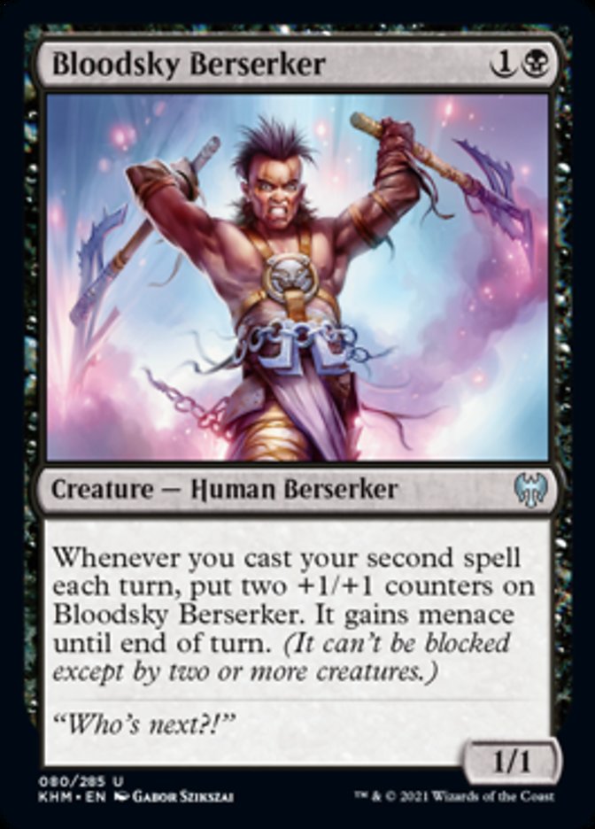 Bloodsky Berserker [Kaldheim] | Rook's Games and More