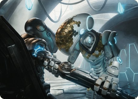 Myr Kinsmith Art Card [Phyrexia: All Will Be One Art Series] | Rook's Games and More