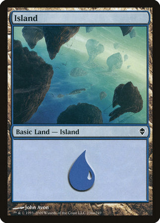 Island (234a) [Zendikar] | Rook's Games and More