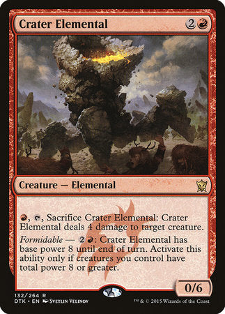 Crater Elemental [Dragons of Tarkir] | Rook's Games and More