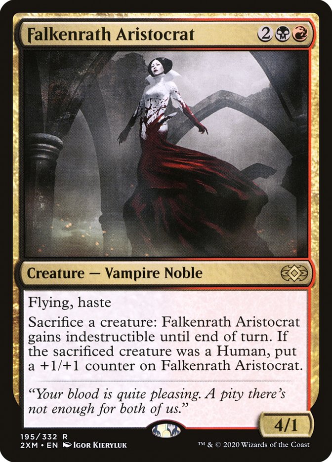 Falkenrath Aristocrat [Double Masters] | Rook's Games and More