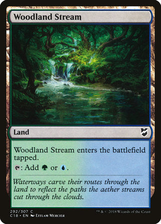 Woodland Stream [Commander 2018] | Rook's Games and More