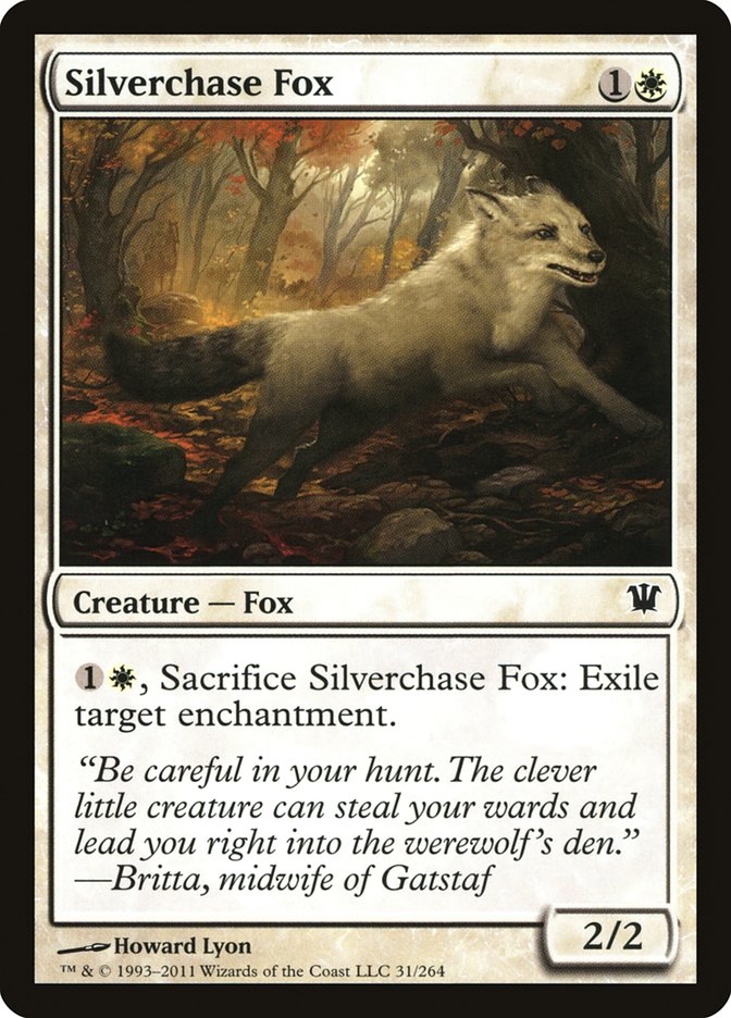 Silverchase Fox [Innistrad] | Rook's Games and More