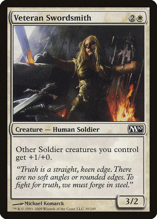 Veteran Swordsmith [Magic 2010] | Rook's Games and More