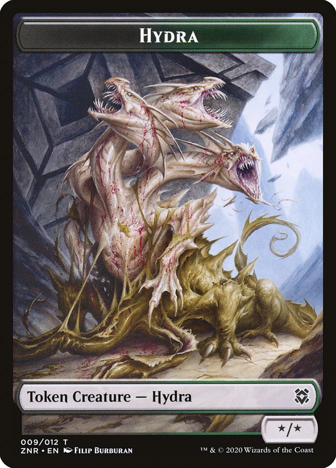 Hydra Token [Zendikar Rising] | Rook's Games and More
