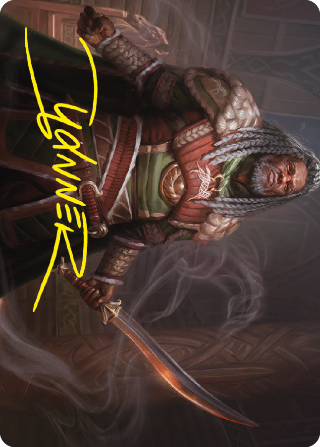 Theoden, King of Rohan Art Card (Gold-Stamped Signature) [The Lord of the Rings: Tales of Middle-earth Art Series] | Rook's Games and More