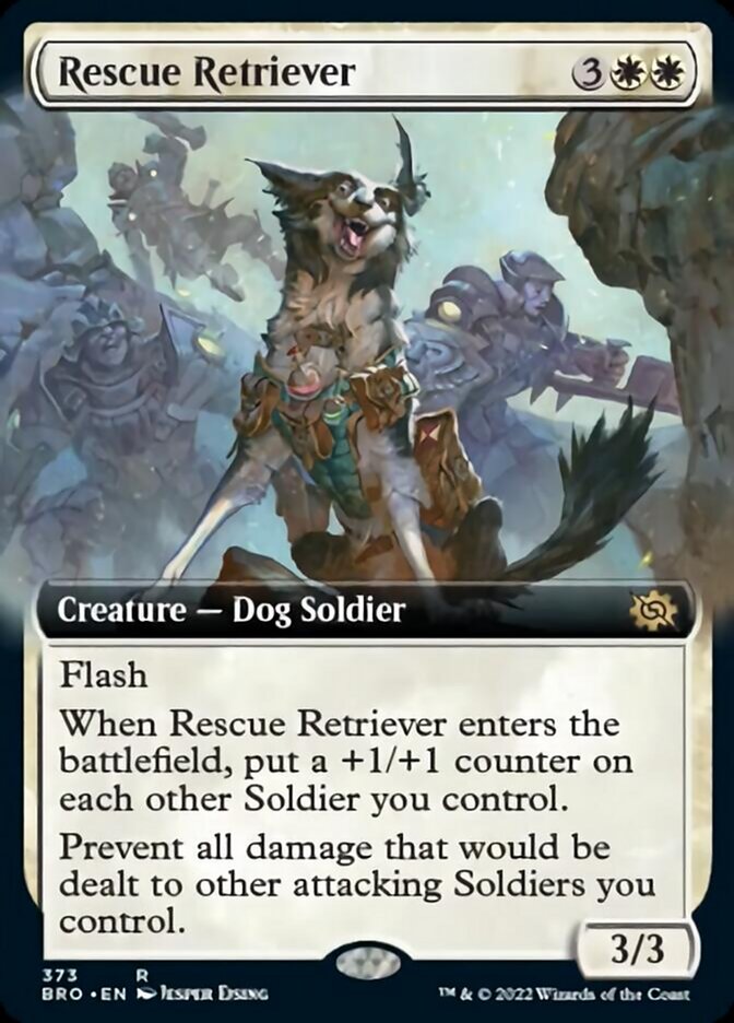 Rescue Retriever (Extended Art) [The Brothers' War] | Rook's Games and More