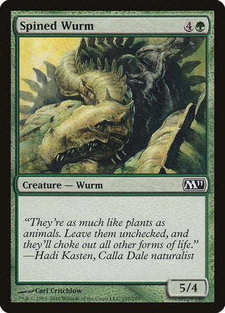 Spined Wurm [Magic 2011] | Rook's Games and More