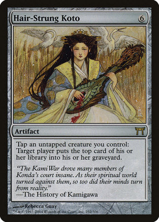 Hair-Strung Koto [Champions of Kamigawa] | Rook's Games and More