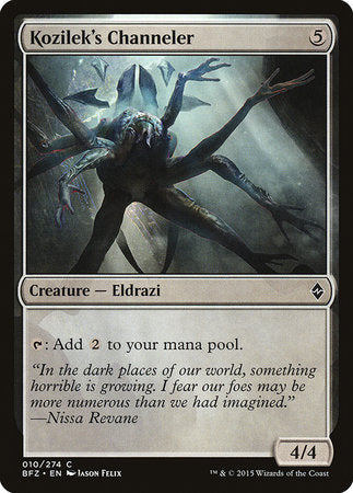 Kozilek's Channeler [Battle for Zendikar] | Rook's Games and More