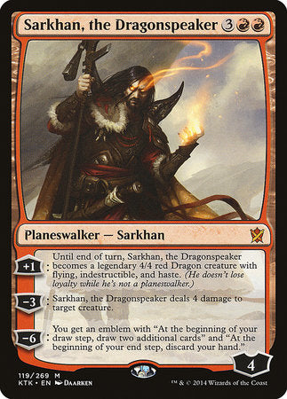 Sarkhan, the Dragonspeaker [Khans of Tarkir] | Rook's Games and More