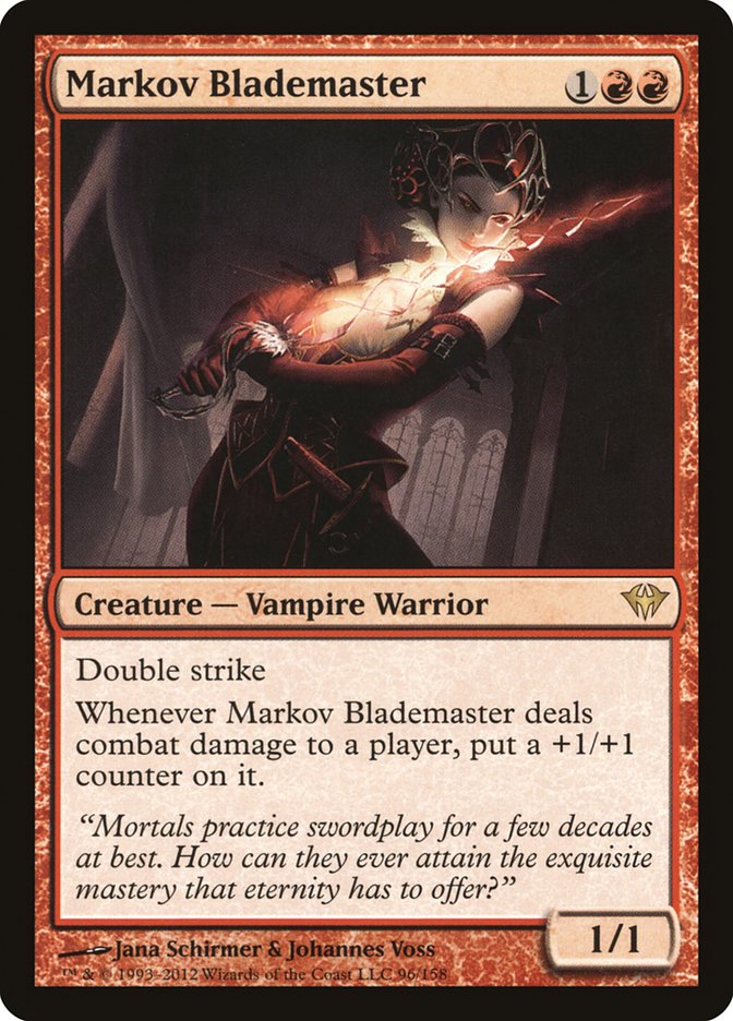 Markov Blademaster [Dark Ascension] | Rook's Games and More