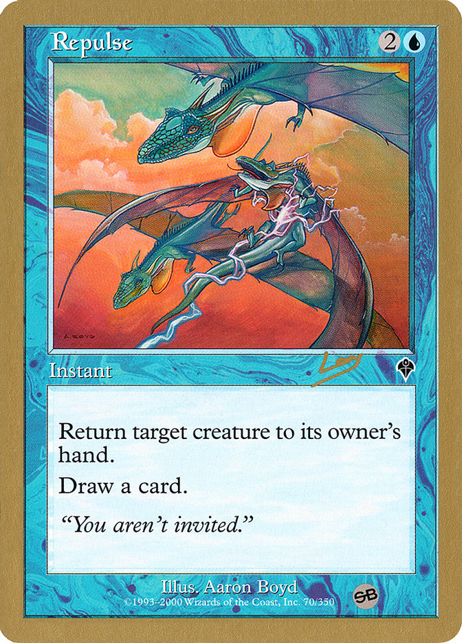 Repulse (Raphael Levy) (SB) [World Championship Decks 2002] | Rook's Games and More