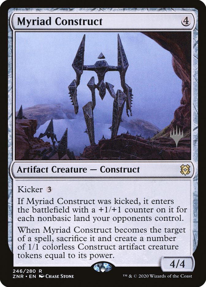 Myriad Construct (Promo Pack) [Zendikar Rising Promos] | Rook's Games and More