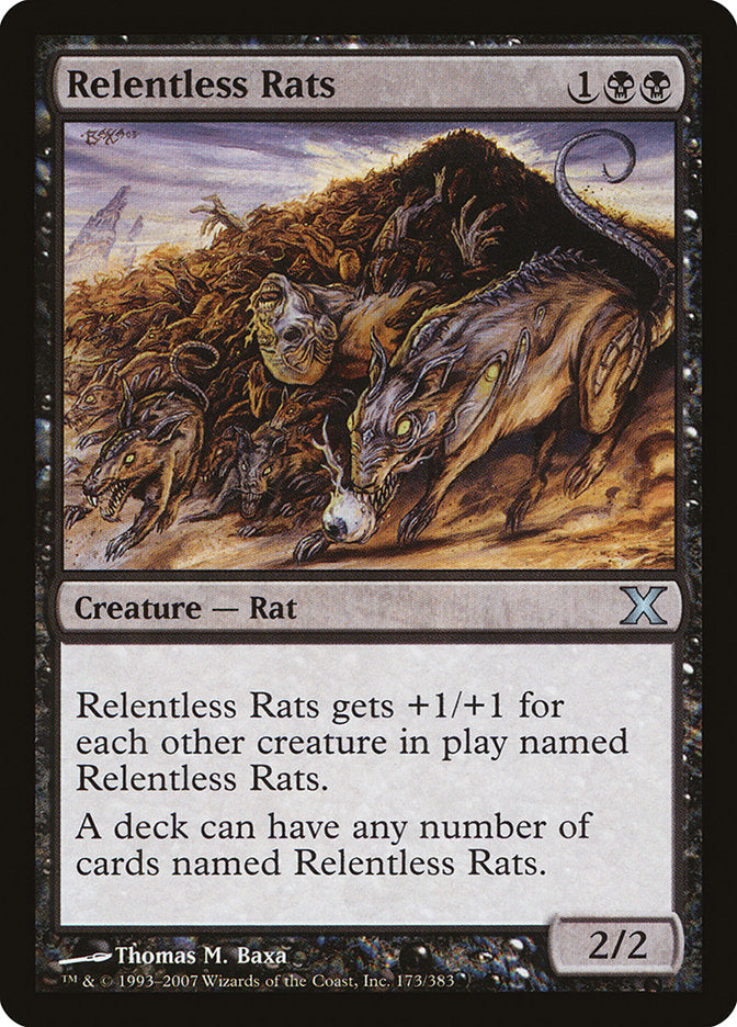 Relentless Rats [Tenth Edition] | Rook's Games and More