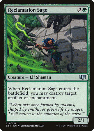 Reclamation Sage [Commander 2014] | Rook's Games and More