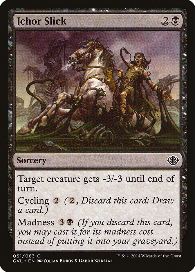 Ichor Slick (Garruk vs. Liliana) [Duel Decks Anthology] | Rook's Games and More