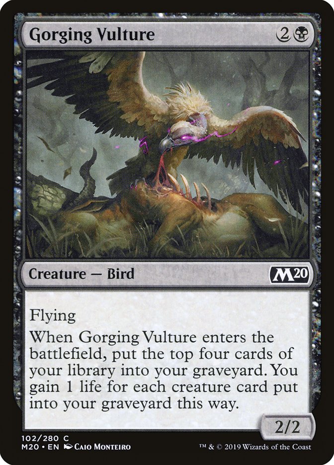 Gorging Vulture [Core Set 2020] | Rook's Games and More