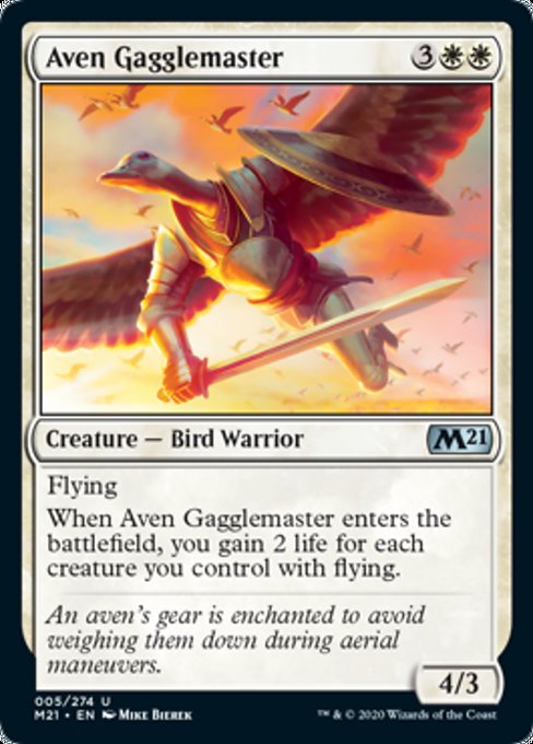 Aven Gagglemaster [Core Set 2021] | Rook's Games and More