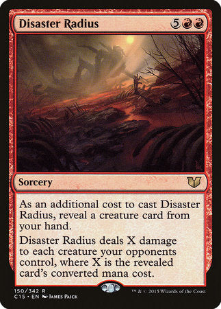 Disaster Radius [Commander 2015] | Rook's Games and More