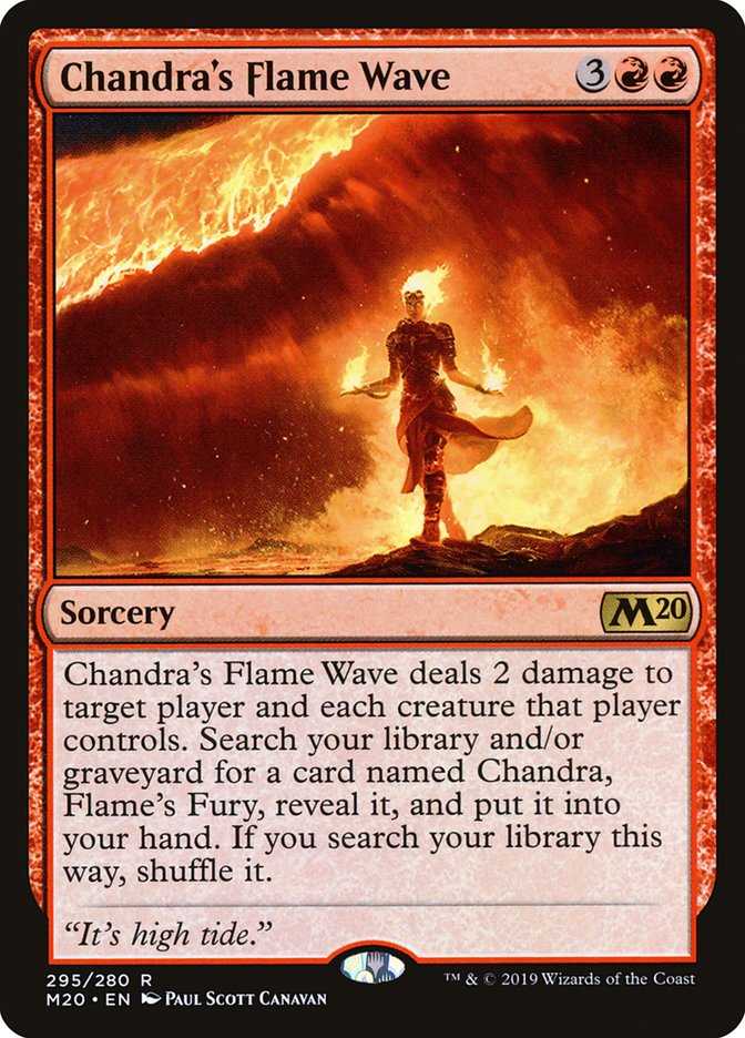 Chandra's Flame Wave [Core Set 2020] | Rook's Games and More