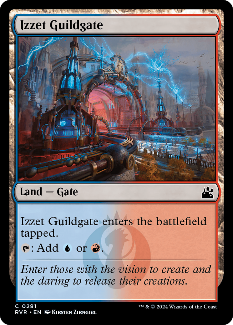 Izzet Guildgate [Ravnica Remastered] | Rook's Games and More