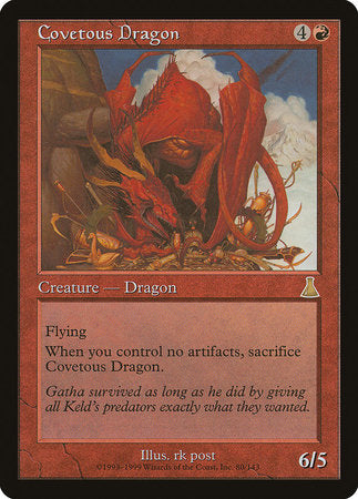 Covetous Dragon [Urza's Destiny] | Rook's Games and More