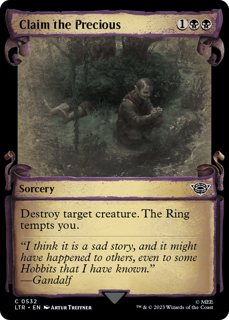 Claim the Precious [The Lord of the Rings: Tales of Middle-Earth Showcase Scrolls] | Rook's Games and More